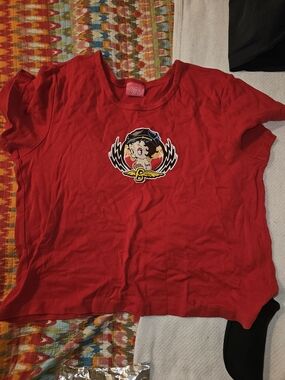 Vintage Betty Boop Graphic Tee Medium